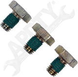 APDTY 162655 Auto Trans Torque Converter Mounting Bolt Set (Pack Of 3; M10)