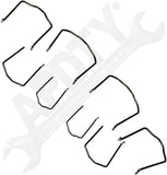 APDTY 162749 Coolant Hose Retaining Clip Assortment