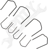 APDTY 162749 Coolant Hose Retaining Clip Assortment