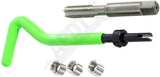 APDTY 162883 Stripped Thread Repair Kit M8 x 1.25" (Installs New Steel Threads)