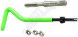 APDTY 162884 Stripped Thread Repair Kit M6 x 1" (Installs New Steel Threads)