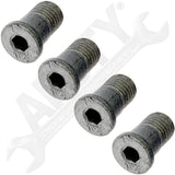 APDTY 162897 Brake Rotor Retaining Screws; Pack Of 4