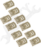 APDTY 162921 Door Window Belt Weatherstrip Molding Clips