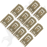 APDTY 162921 Door Window Belt Weatherstrip Molding Clips