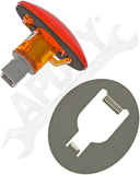 APDTY 162953 Rear Fender Side Marker Light Assembly