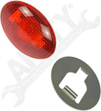 APDTY 162953 Rear Fender Side Marker Light Assembly