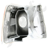 APDTY 1630878 Corner Turn Signal Lamp Lens & Housing Front Left