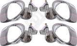 APDTY 163089 Upgraded Metal Interior Door Handle Kit 2006-2011 Chevrolet HHR