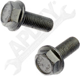 APDTY 163299 Rear Brake Caliper Bracket Attachment Bolt Set (Quantity 2)