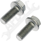 APDTY 163299 Rear Brake Caliper Bracket Attachment Bolt Set (Quantity 2)