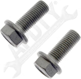 APDTY 163299 Rear Brake Caliper Bracket Attachment Bolt Set (Quantity 2)