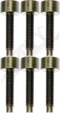 APDTY 163302 Turbo To Exhaust Manifold Mounting Bolt Set; 3.5L (Pack Of 6)