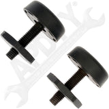 APDTY 163305 Adjustable Hood Bumpers