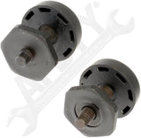 APDTY 163305 Adjustable Hood Bumpers