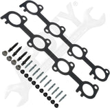 APDTY 163323 Exhaust Manifold Hardware And Gasket Kit