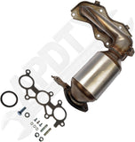 APDTY 163367 Manifold Converter - Carb Compliant