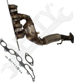 APDTY 163374 Manifold Converter - Not Carb Compliant