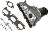 APDTY 163375 Manifold Converter - Not Carb Compliant