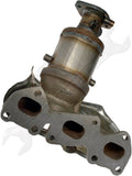 APDTY 163375 Manifold Converter - Not Carb Compliant