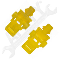 APDTY 163390 Door Lock Rod Clips