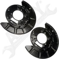 APDTY 163414 Brake Dust Shield - 1 Pair