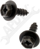 APDTY 163516 Bumper, Fender, Rocker Phillips Hex Head Screw - M6 x 19 mm