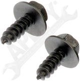 APDTY 163516 Bumper, Fender, Rocker Phillips Hex Head Screw - M6 x 19 mm