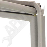 APDTY 163749 Replacement Sun Visor Flip-Up Mirror Fits Left or Right Visor; Gray