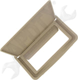 APDTY 163750 Replacement Sun Visor Flip-Up Mirror Fits Left or Right Visor Beige