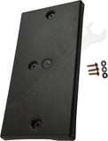 APDTY 163756 Front Bumper License Plate Mount Bracket w/Hardware