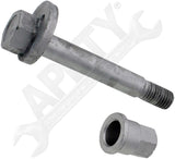 APDTY 163761 Rear Toe Link To Subframe Cradle Bolt & Nut Kit; Camber-Adjustable