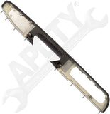 APDTY 163832 Door Armrest Repair (Black; w/Door Release Handle Above Armrest)