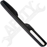 APDTY 163832 Door Armrest Repair (Black; w/Door Release Handle Above Armrest)