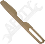 APDTY 163833 Door Armrest Repair; Tan; w/Door Release Handle Above Armrest