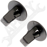 APDTY 163875 Nylon Fender Liner Screw Grommet - Fits #14/M6.3 Screws