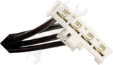 APDTY 163888 Blower Motor Resistor Kit With Harness