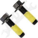 APDTY 163955 Brake Caliper Mount Bracket Bolt Set Of 2 Bolts Front Left or Right