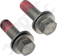 APDTY 163964 Brake Caliper Bracket Bolts Pack of 2