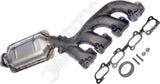 APDTY 164024 Manifold Converter - CARB Compliant