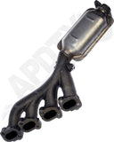 APDTY 164024 Manifold Converter - CARB Compliant