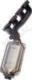 APDTY 164024 Manifold Converter - CARB Compliant