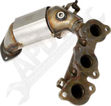 APDTY 164045 Manifold Converter - CARB Compliant