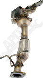 APDTY 164051 Manifold Converter - CARB Compliant