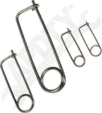 APDTY 164072 Reusable Locking Safety Pins