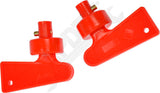APDTY 164073 Battery Cut-Off Key Pack of 2