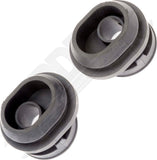 APDTY 164089 Radiator Mount Bushings Pack of 2