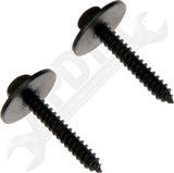 APDTY 164134 Splash Shield Retainer Self-Tapping Flange Hex Head Pack of 2