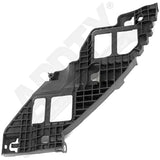 APDTY 165257 Front Bumper Bracket LH, Inner, Cover Locating Guide, Plastic