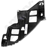 APDTY 165257 Front Bumper Bracket LH, Inner, Cover Locating Guide, Plastic