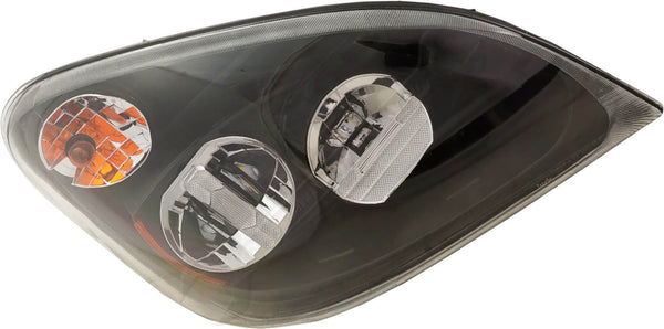 APDTY 166845 LED Headlight Assembly; Blacked Out; Right (Passenger-Side)